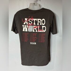 Travis Scott Astroworld Tour Sicko Mode Wish You Were Here Shirt Mens S Gray